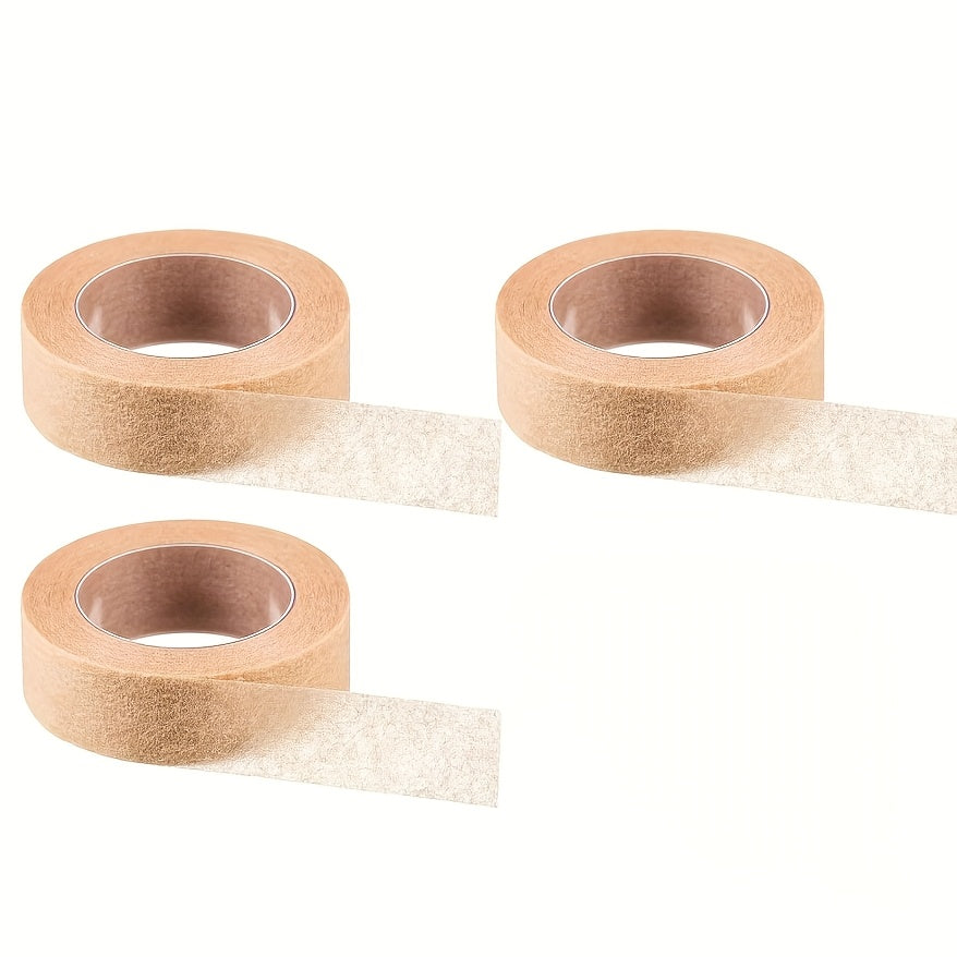 1/3/5pcs of Breathable And Easy-To-Tear Eyeshadow Beauty Tape, 1.2Cm*4.5M Eyeliner Pads, Suitable for Eyeshadow Protection, Skin-Friendly, Natural Eyeliner Stickers, Eye Makeup Assistance Tools, Eye Makeup Finishing Patches,