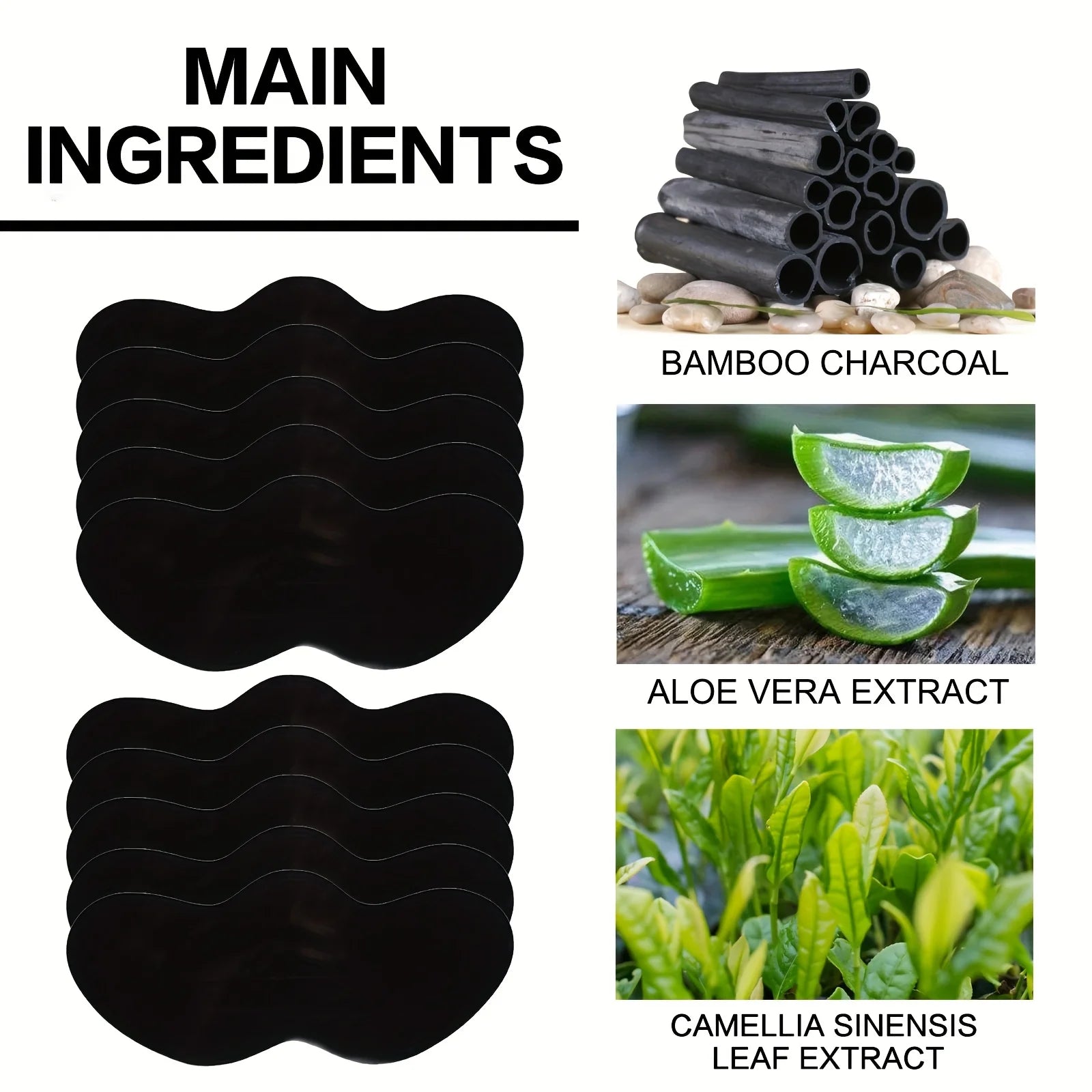 10/20/50/100 Pieces Deep Cleansing Nose Pores and Blackheads - Nose Cleansing Patch, Facial Cleansing Tool