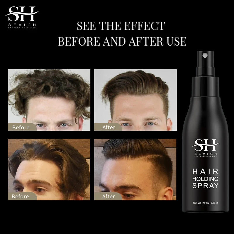 100ml SEVICH Hair Fiber Styling Hair Holding Spray New Style Hair Spray Thickening Mist for Men and Women