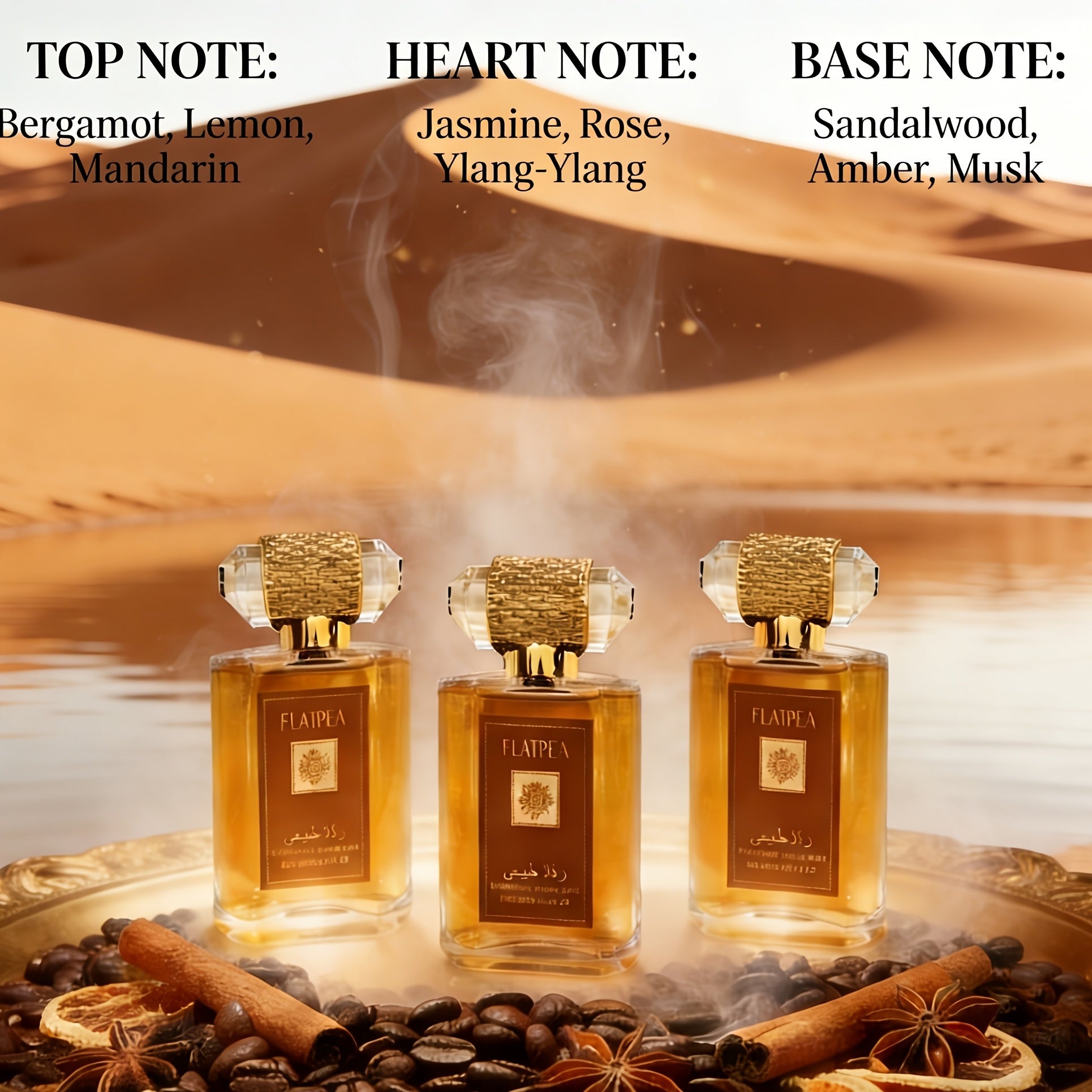 100ml Oriental Woody Fragrance for Men | Eau de Toilette with Perfectly Integrated Sandalwood Calmness, Exquisite and Romantic Design, Ideal Valentine'S Day Gift for Boyfriend, Hair Perfume